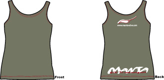 Manta GiliT Girls Model 08 Oil Green Faded Logo 08