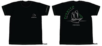Pindito T-shirt Design 03 The Boat Green Print