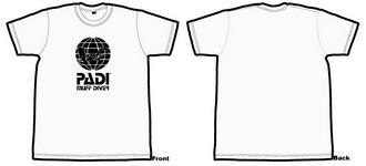 Diving T-shirt PADI Muff Diver T-shirt