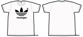 Trawangan Tshirt adidas inspired t-shirt Trawangan Tshirt adidas inspired t-shirt