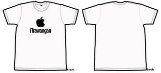 iTrawangan Tshirt Apple Style iTrawangan Tshirt Apple Style