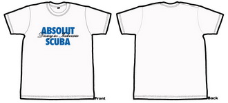 Diving T-shirt Absolut Scuba Diving in Indonesia
