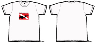 Diving T-shirt Hardcore Diver Diving T-shirt Hardcore Diver