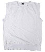 (T06S) Sleeveless Big Rib Shirt