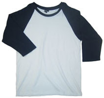 (T09S) Three Quarters T-shirt (2 colors)