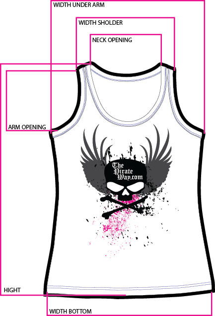 L5G Girls Model 05 Singlet Standard Sizes
