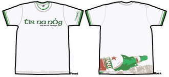 Irish T-shirt Design 01 Arm and Neck