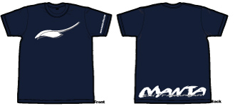 Manta Gili T T-shirt 02 Blue Faded Logo