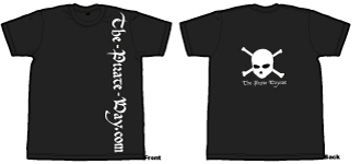 The Pirate Way Skull and Bones Big Writing front