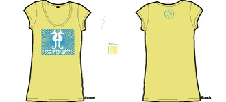 Trawangan Dive Linen Girls Slim-fit Design 17 Sea Horse