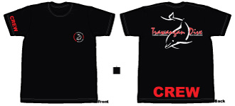 Trawangan Dive T-shirt Design 11 Crew