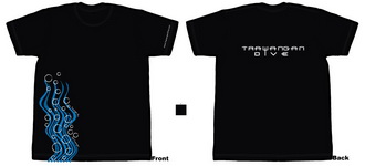 Trawangan Dive T-shirt Design 18 Bubbly Bubble Wave