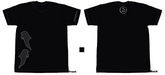 Trawangan Dive T-shirt Design 19 Shadow Dolphins