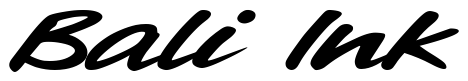 Font 1-Chicago-Style-DNA: Bali Ink