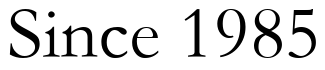 Font ----NoName: Since 1985