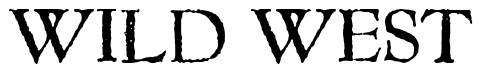 Font 1543HumaneJenson-Normal: WILD WEST