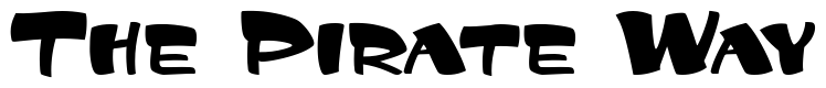 Font 0-Jules-DNA: The Pirate Way