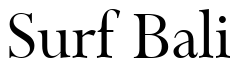 Font 00216: Surf Bali