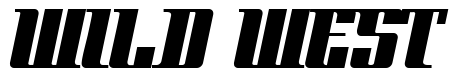 Font 2-Cadet-DNA: WILD WEST