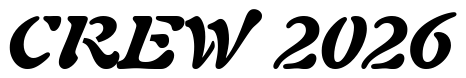 Font AuriolBlack-Italic: CREW 2026