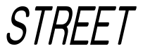 Font Street---Thin-Italic preview