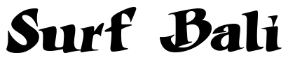 Font 2-Mac-DNA: Surf Bali