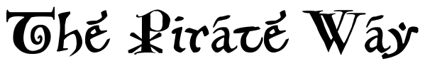 Font 12th-century-caps: The Pirate Way