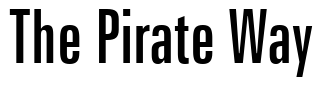 Font Zurich-Extra-Condensed-BT: The Pirate Way