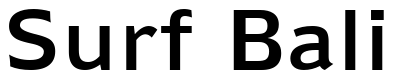 Font 00254: Surf Bali