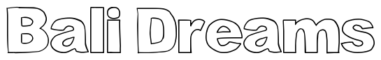 Font 2Peas-Basic: Bali Dreams