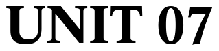 Font 12-Concorde-Bold-07319: UNIT 07
