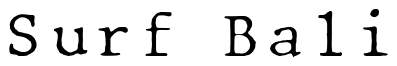 Font 01196d: Surf Bali