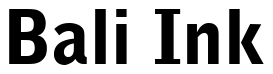 Font Bell-Gothic-Black: Bali Ink