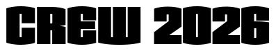 Font Armada-BlackCondensed: CREW 2026