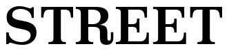 Font 12Impressum-07134-Bold: STREET