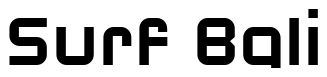 Font 143: Surf Bali