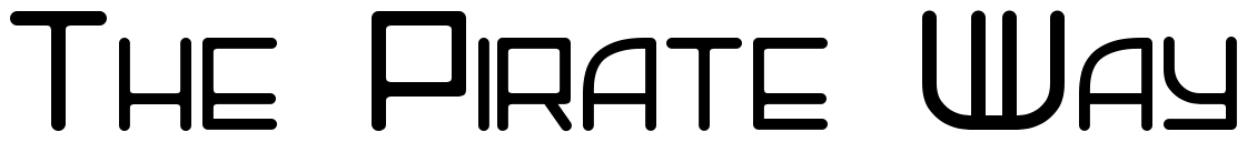 Font Zif-ha2: The Pirate Way