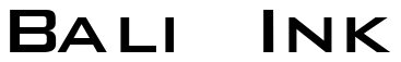 Font BankGothic-RUSS-Medium: Bali Ink