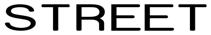 Font Street-Corner-Extend: STREET
