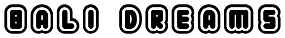 Font 22-03: Bali Dreams