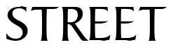 Font 00260: STREET