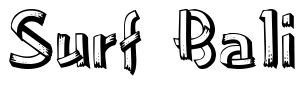 Font 23: Surf Bali