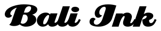 Font 1-Waldo-DNA: Bali Ink