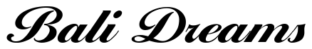 Font BallantinesScriptEF-ExtraBold: Bali Dreams