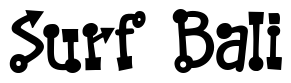 Font 0-Bills-Holiday-DNA: Surf Bali