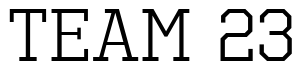 Font Octin-Sports-Bk: TEAM 23