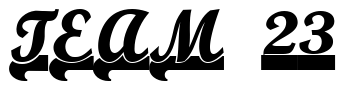 Font TeamSpirit: TEAM 23