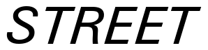 Font Zurich-Italic-Win95BT preview