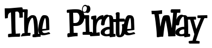 Font 0-Autographic-DNA: The Pirate Way