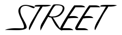 Font 0-CazLite-DNA: STREET